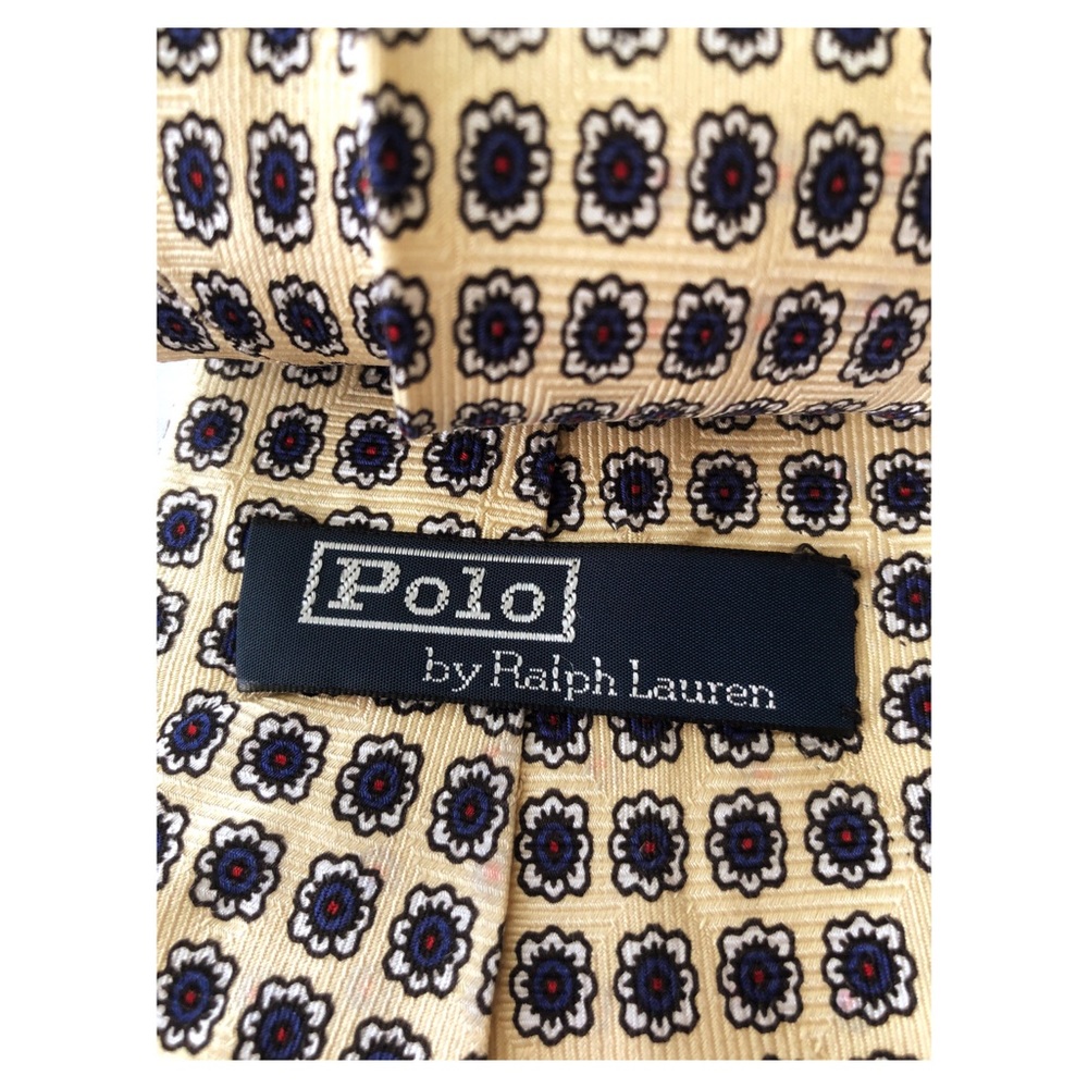 Polo Ralph Lauren ♥️ 100% Silk Tie - Picture 2 of 7